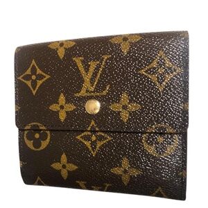 Louis Vuitton Double Compact Monogram Wallet